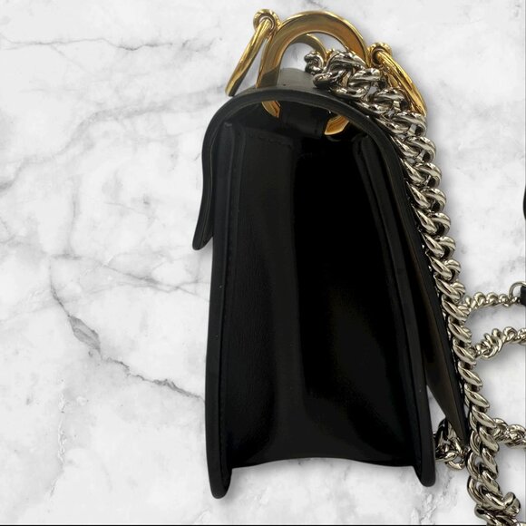 Fendi F Logo Kan I Leather Two Way Bag - Picture 10 of 12